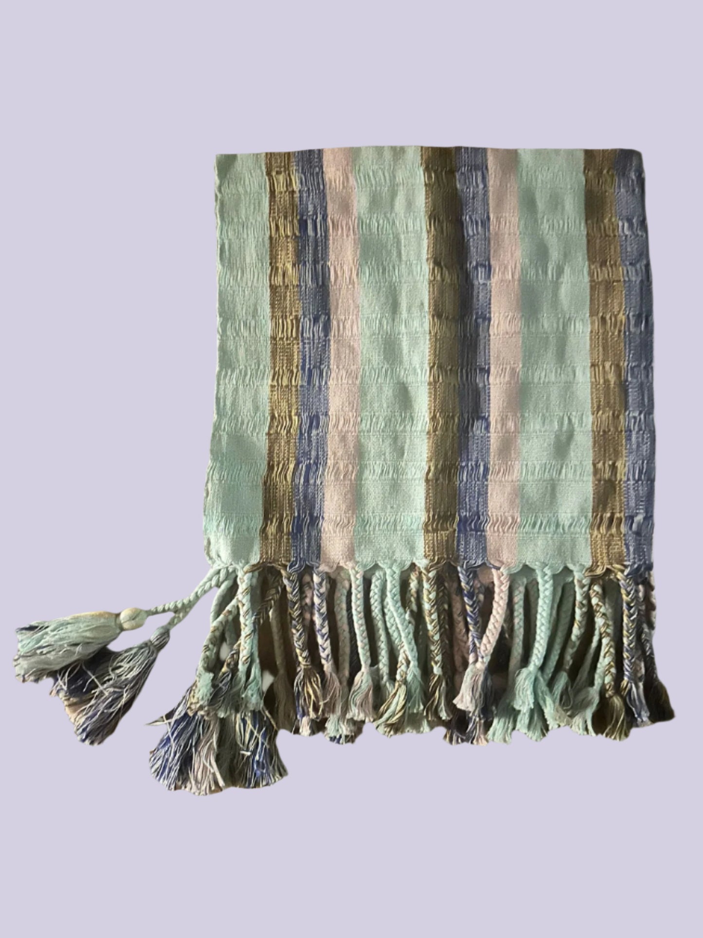 Scarf- Blue Green Multicolor