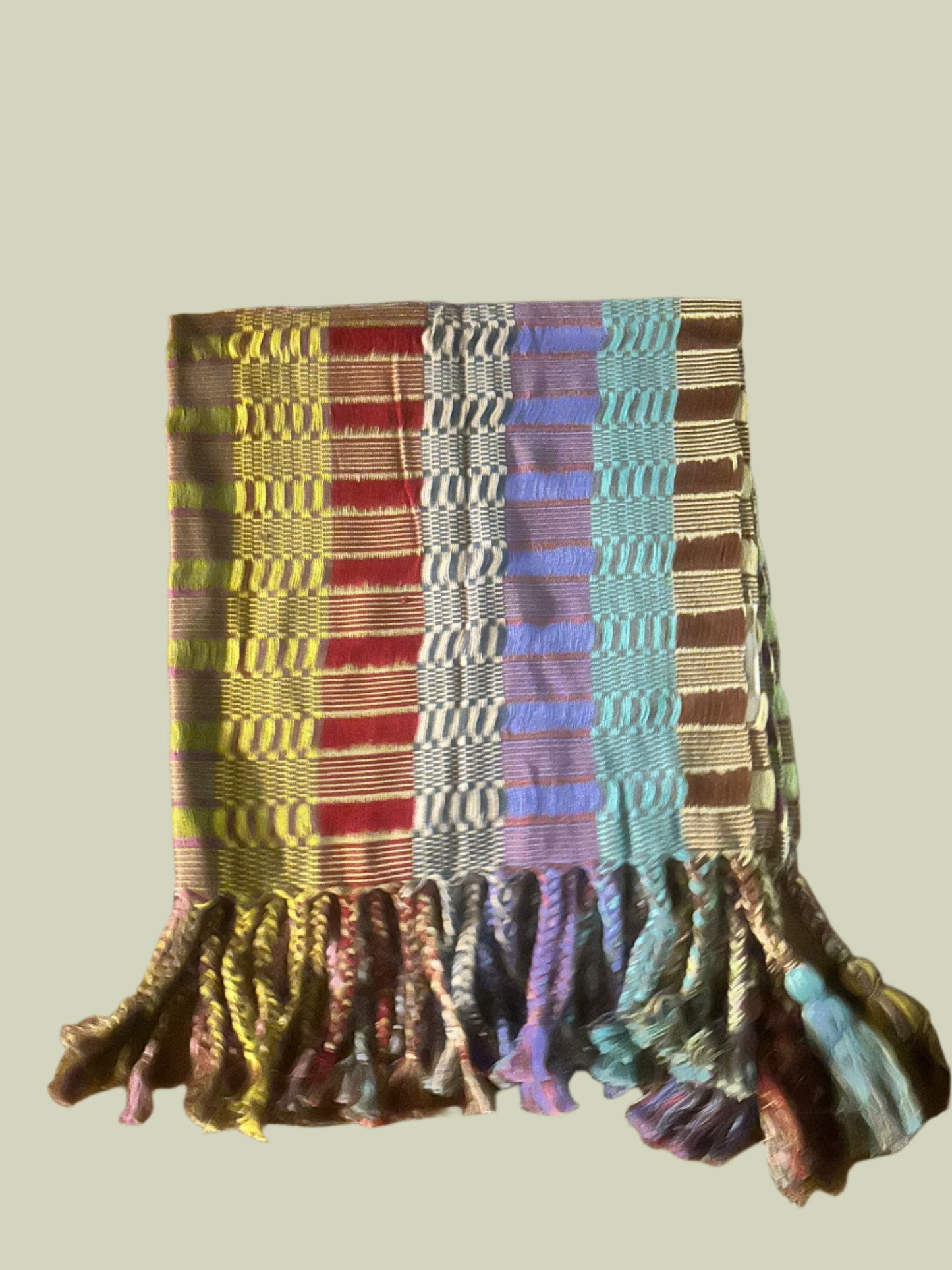 Scarf- Yellow Multicolor