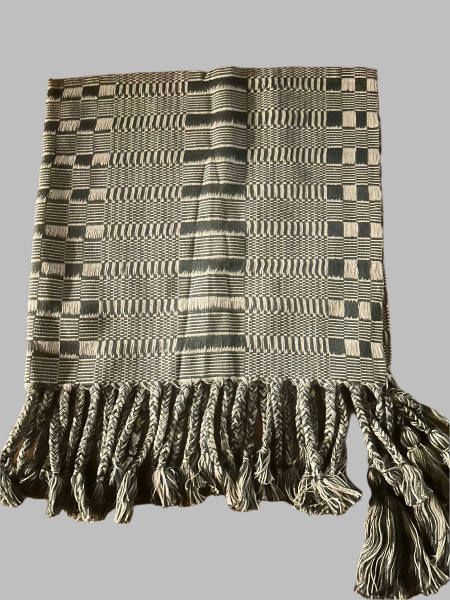 Scarf- Grey Multicolor
